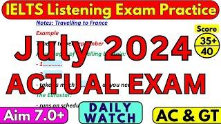 IELTS LISTENING PRACTICE TEST 06, 11, 20 & 27 JULY 2024 WITH ANSWER KEY | IELTS LISTENING | IDP & BC