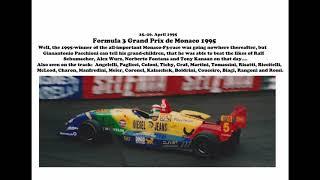 Formula 3 Grand Prix de Monaco 1995, with VIPs at Hotel de Paris