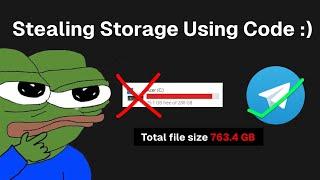 How I Steal Storage Using Code :)