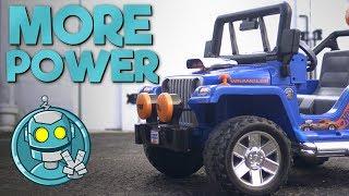 Power Wheels 24v Upgrade + Arduino Speed Control