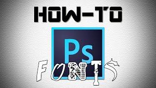 How to Download and Install Fonts in Photoshop