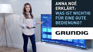 Anna Noé erklärt: Was ist wichtig für eine gute Bedienung? - Grundig