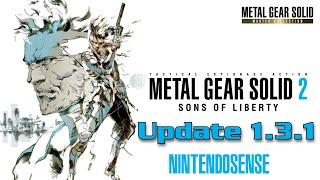 Update 1.3.1 Metal Gear Solid 2: Sons Of Liberty Nintendo Switch Live!