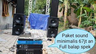 Paket Sound 67jt kirim Demak jateng Bpak Aksin