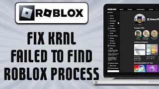 How To Fix KRNL Failed To Find Roblox Process (easy solution)