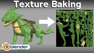 Texture Baking in Blender for Beginners (Tutorial)