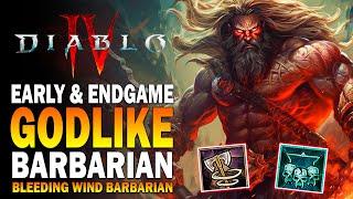 The STRONGEST Barbarian Leveling & Endgame Build In Diablo 4 - Diablo 4 Best Barbarian Build