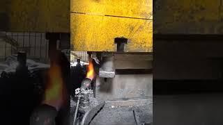 Forging box from aluminum billet, fast