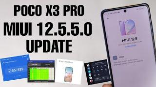  POCO X3 PRO MIUI 12.5.5.0 UPDATE NEW FEATURES & SMOOTH PERFORMANCE? | FULL CHANGELOG