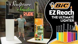 Making a Giant BiC EZ Reach Lighter by Sculpture Studios