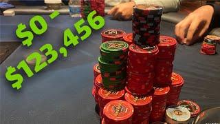 $0 - $123,456 Poker Challenge Part 1