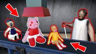 Granny vs baby Piggy, baby Ice Scream - funny horror animation parody (all series about Piggy)