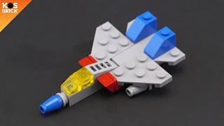 Lego Starscream Decepticon Transformers G1 Aircraft Mode Mini Vehicles (Tutorial)