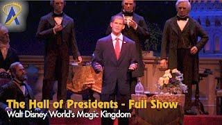 The Hall of Presidents - Full Show starring Obama at Disney's Magic Kingdom