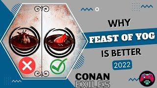 The Best Food For Healing - Conan Exiles Tutorial | Feast Of Yog Or Feast Of Set ? | Survival games