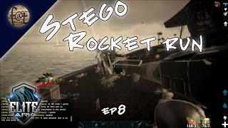 Stego Rocket Run!! Pearl Cave Defense 3 Ark -Mas Day 16 PVP EP 8
