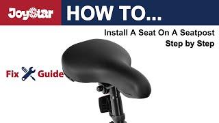 How to Install A Seat On A Seatpost