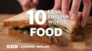 10 Easy English Words: Food 