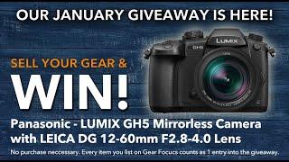 WIN a Panasonic GH5 & 12-60 Lens! New Year CAMERA GIVEAWAY!