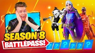 *NEW* SEASON 8 BATTLEPASS In Fortnite (Chapter 2)