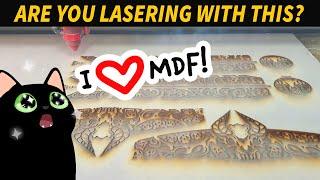 Why MDF is the Best Material for Laser Cutting and Engraving