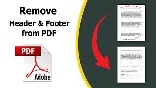 How to remove header and footer from PDF document using Adobe Acrobat Pro DC