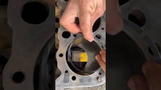 How do you file down Piston Rings? #shorts #short #shortvideo #shortsfeed #youtube #video #tricks