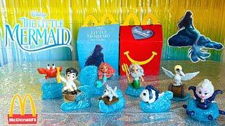 The Little Mermaid Movie McDonald’s Happy Meal Collection! All 8 Toys May 2023