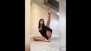 flexible leg stretch contortion