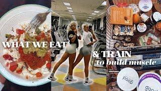 FULL DAY OF EATING & TRAINING TO BUILD MUSCLE *Leg day routine & new recipes* I Cavinder Twins