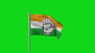 congress flag  green screen flag animation