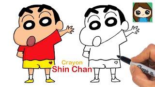 How to Draw Crayon Shin-Chan