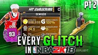 Every Glitch In NBA 2K18! VC, Animations, Dribble Moves, Etc.