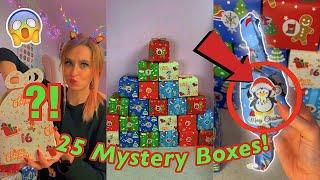 [ASMR] OPENING 25 MYSTERY ADVENT CALENDAR BOXES!*GOLDEN RARE FINDS!!* | Full TIkTok Compilation!