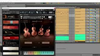 Cinematic Music made with Kontakt inside Ableton Live