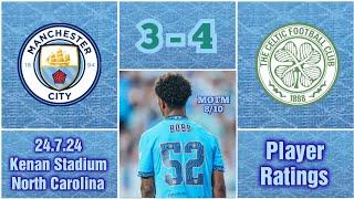 CITY 3-4 Celtic - Player Ratings - 24/7/24 - Incl Joe Bray M.E.N.