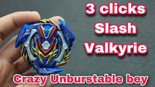 Three Clicks Slash Valkyrie Beyblade Unboxing And Review | Db Beyblade Killer