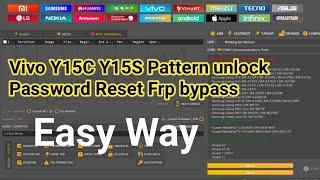 Vivo Y15c Y15s Reset Password Frp bypass | unlock tool