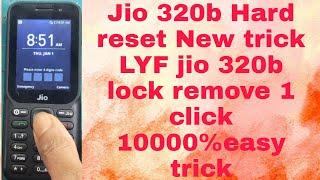 jio f320b hard reset | jiof-320b pin lock hang on logo problem | jiof320b Hard reset key new trick