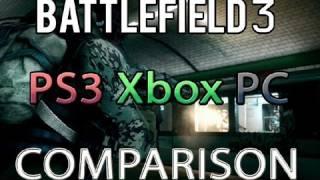 Battlefield 3: PS3 vs Xbox 360 vs PC Graphics