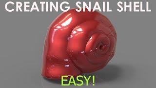 Modeling a Snail Shell - 3ds max tutorial