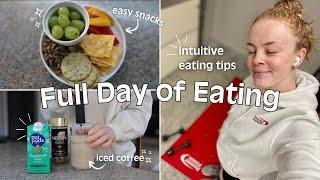 What a Lazy Dietitian Eats in a Day (*easy meal ideas!*)