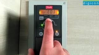Configuring Danfoss VLT Drives for copying and saving parameters from VFD to LCP or LCP to VFD ||