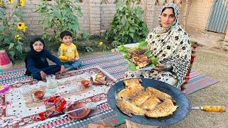 Mud House Cooking, Tawa Fish Fry  I Happy Joint Family