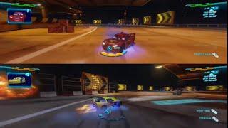 Cars 2 The Video Game | Lightning McQueen Vs Jeff Gorvette on the Full Game Walkthrough |