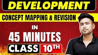 DEVELOPMENT in 45 Minutes | Economics Chapter 1 | Class 10th CBSE Board