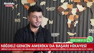 Niğdeli Gencin Amerika'da Başarı Hikayesi: Can Harmanşah ve Türk Birliği