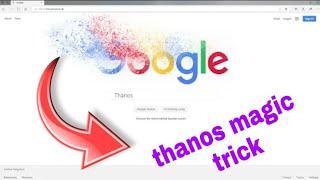 Try this awesome google trick right now thanos infinity gauntlet google by TechZ pedia nepal