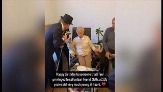 Homeless/cold, crime, politics, 105-year-old special birthday surprise (London/UK)