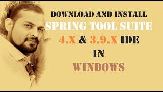 1. Spring Tool Suite installation in windows | How to install STS IDE in windows | Spring Boot IDE